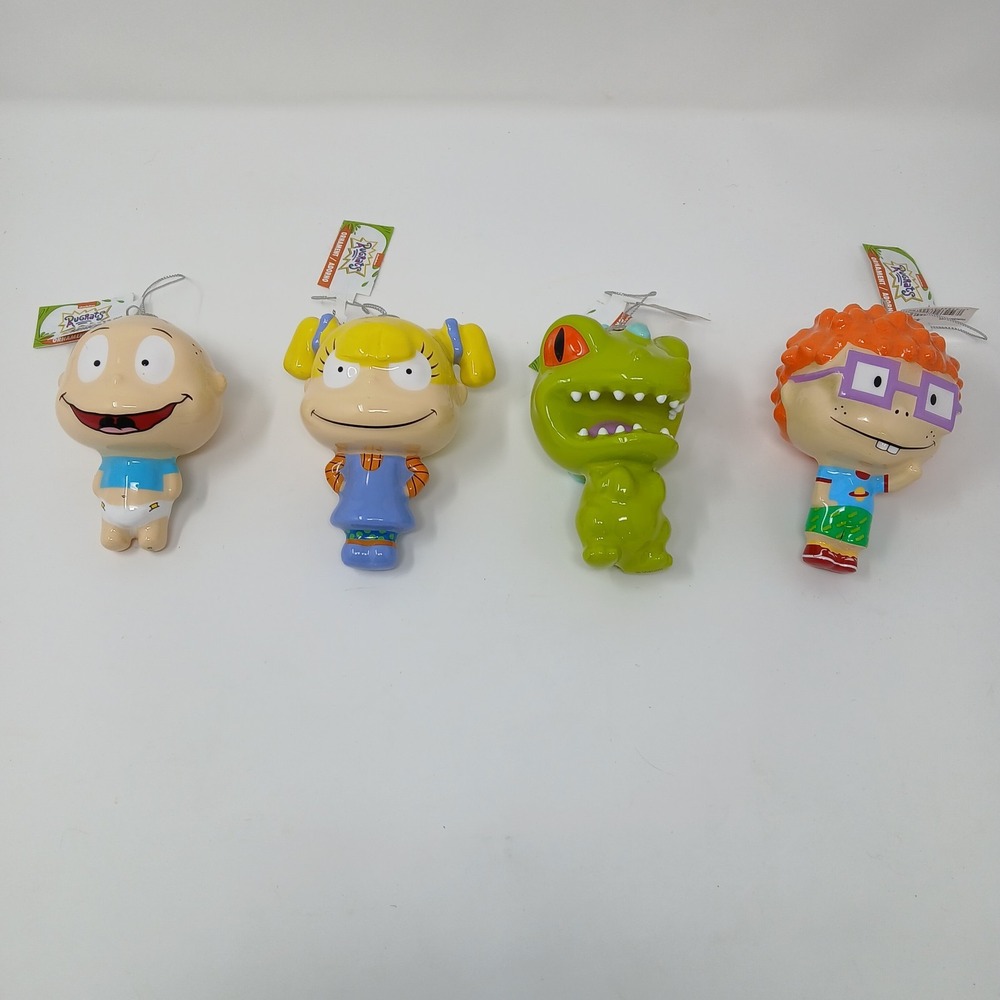 Rugrats Christmas Ornaments‎ 4" Tommy Angelica Chuckie Reptar 2024 Nickelodeon